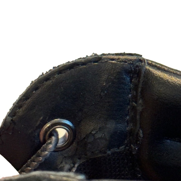 Timberland Women's Amston Boots 8253A Black Wedge Heels Ankle Booties Size 8 - Picture 11 of 13